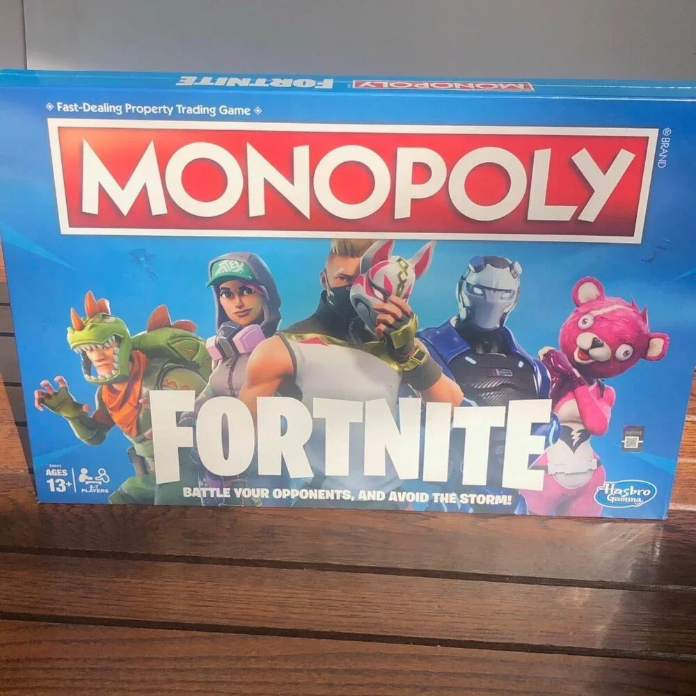 Monopoly FortNite Edition Board Game Hasbro Gaming NEW Sealed